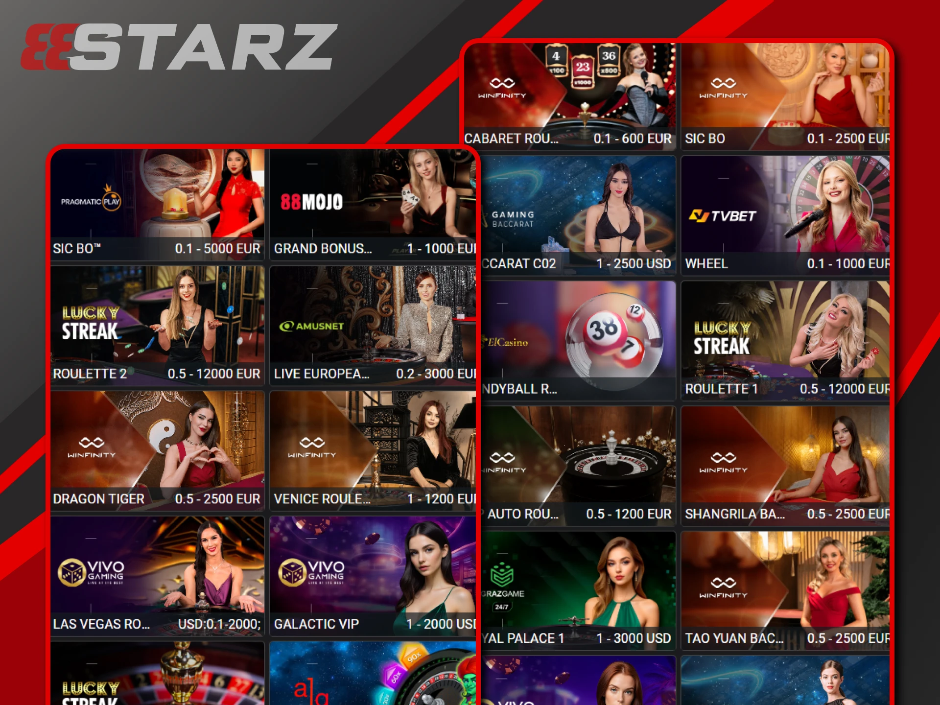 Live casino is suitable for all gaming lovers at 888starz.