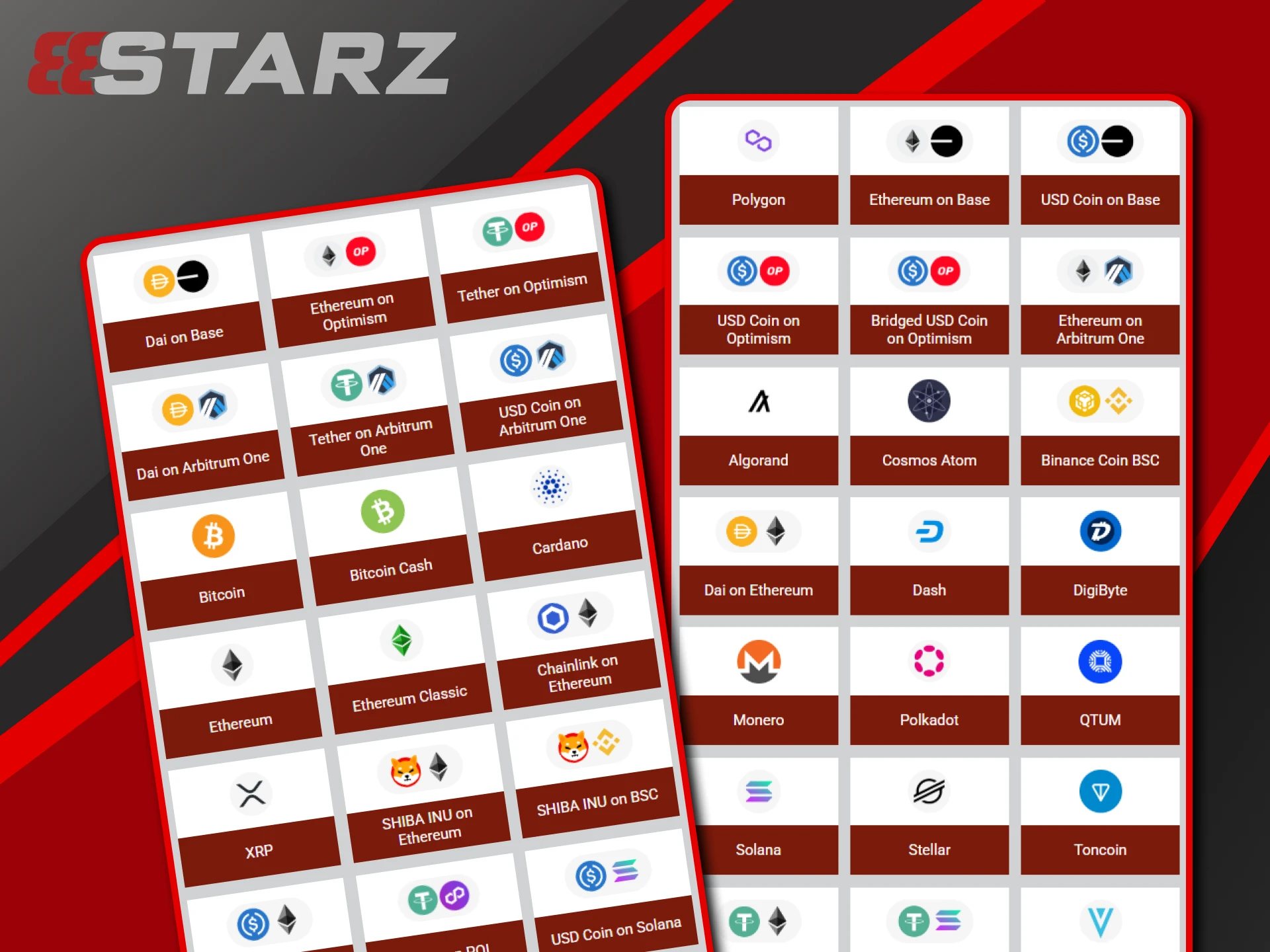 Withdrawals via crypto wallets are available on the 888starz website.