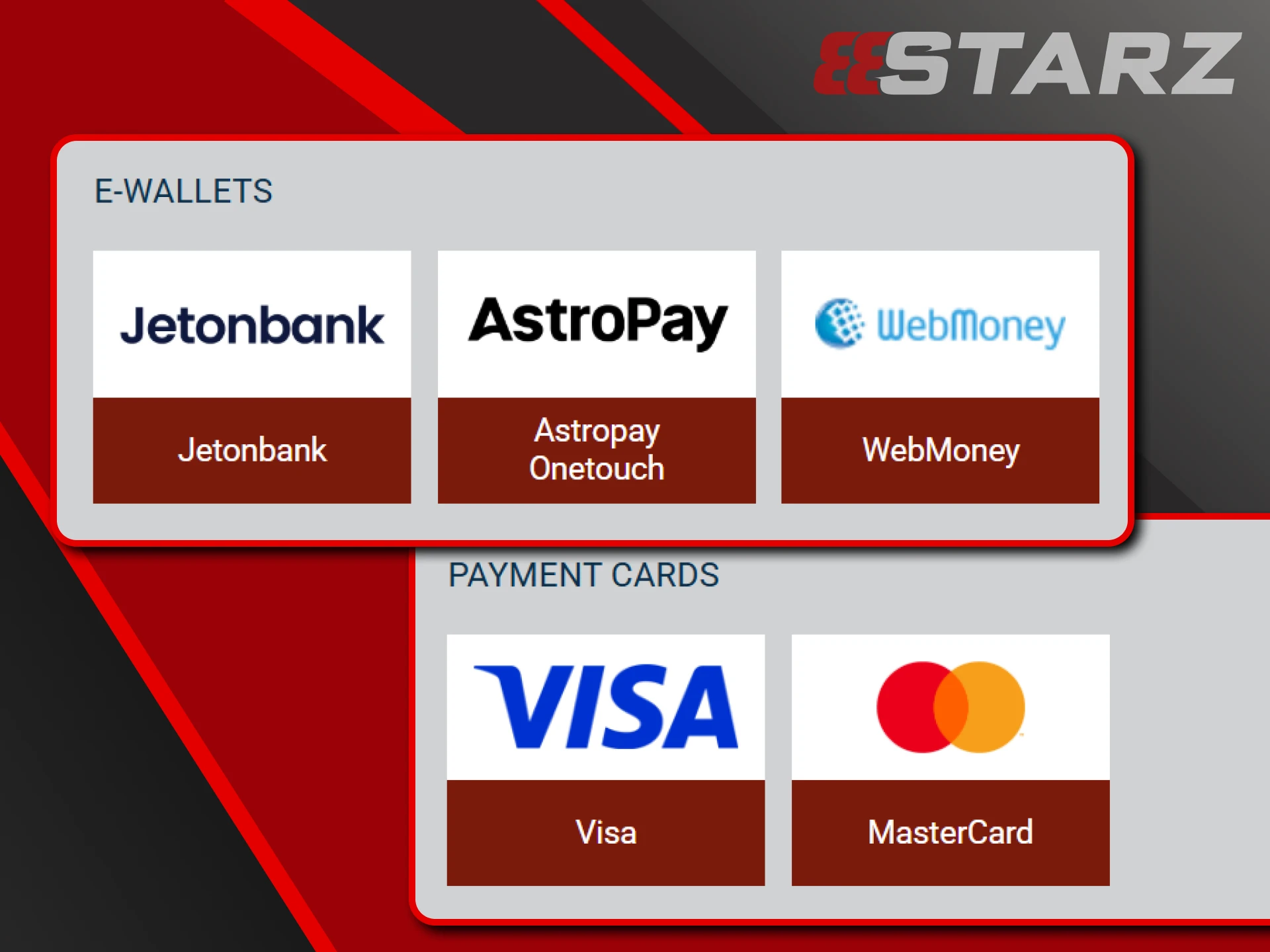 Ewallets and fiat withdrawals are easily made at 888starz.